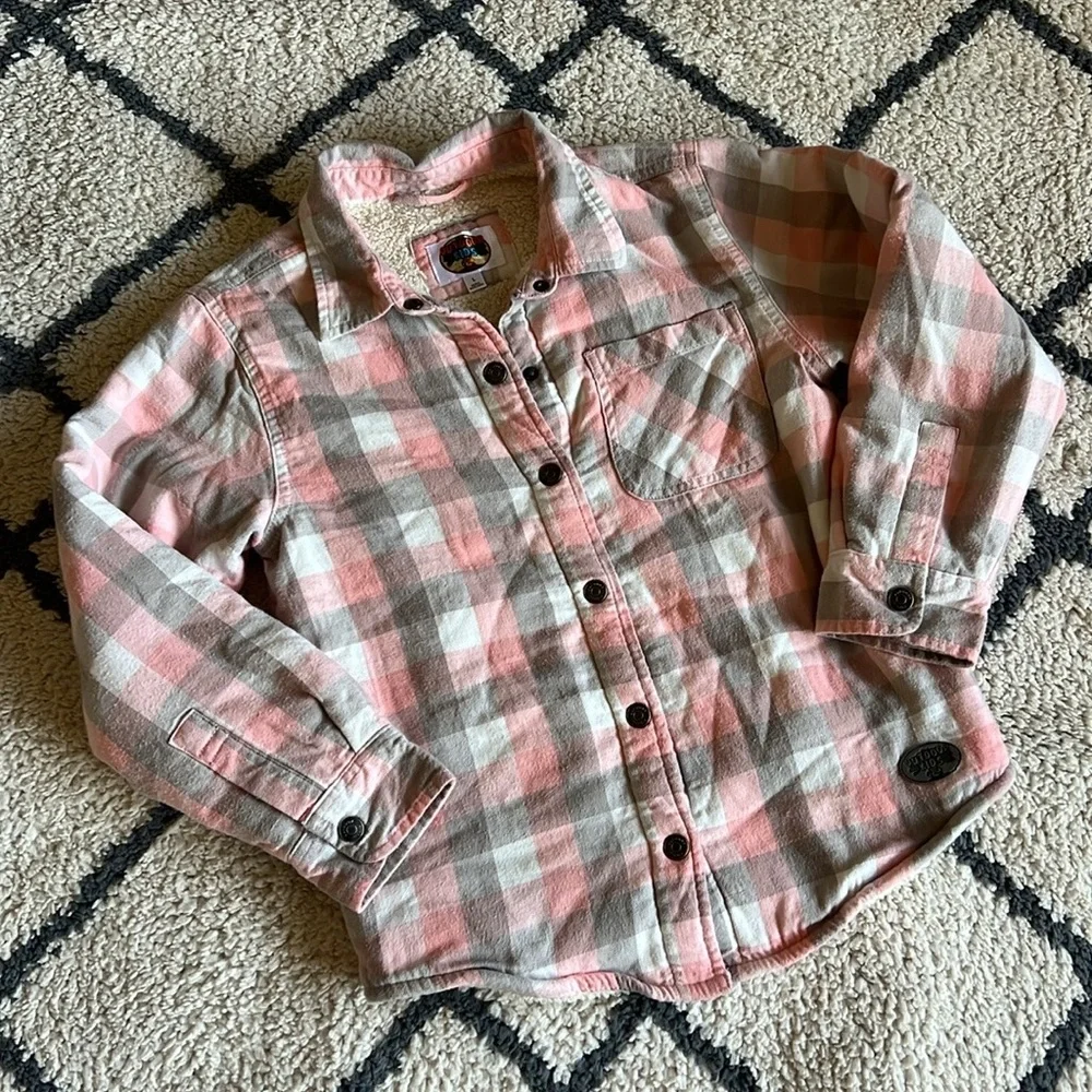 Outdoor Kids Bass Pro Shops Sherpa jacket - Picture 1 of 8